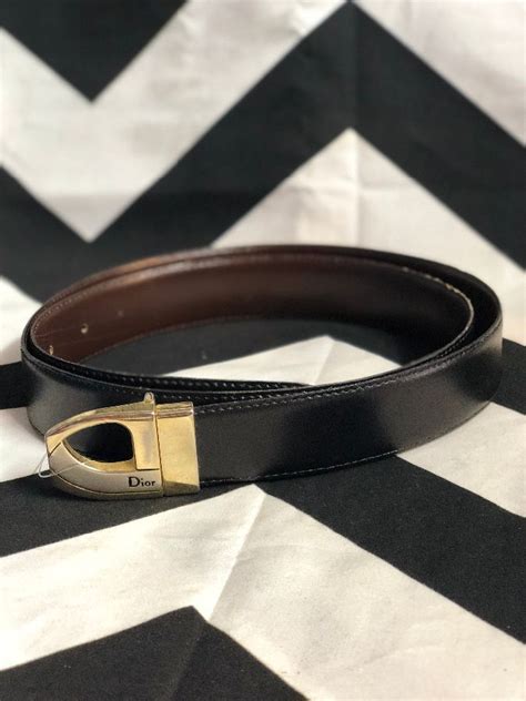 dior 25 mm mens reversible belt|Dior belt with buckle.